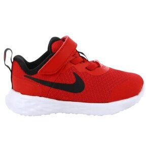 Nike Revolution 6 Little Kids' Child Shoes Size 5C NEW Red/Black DD1094-607
